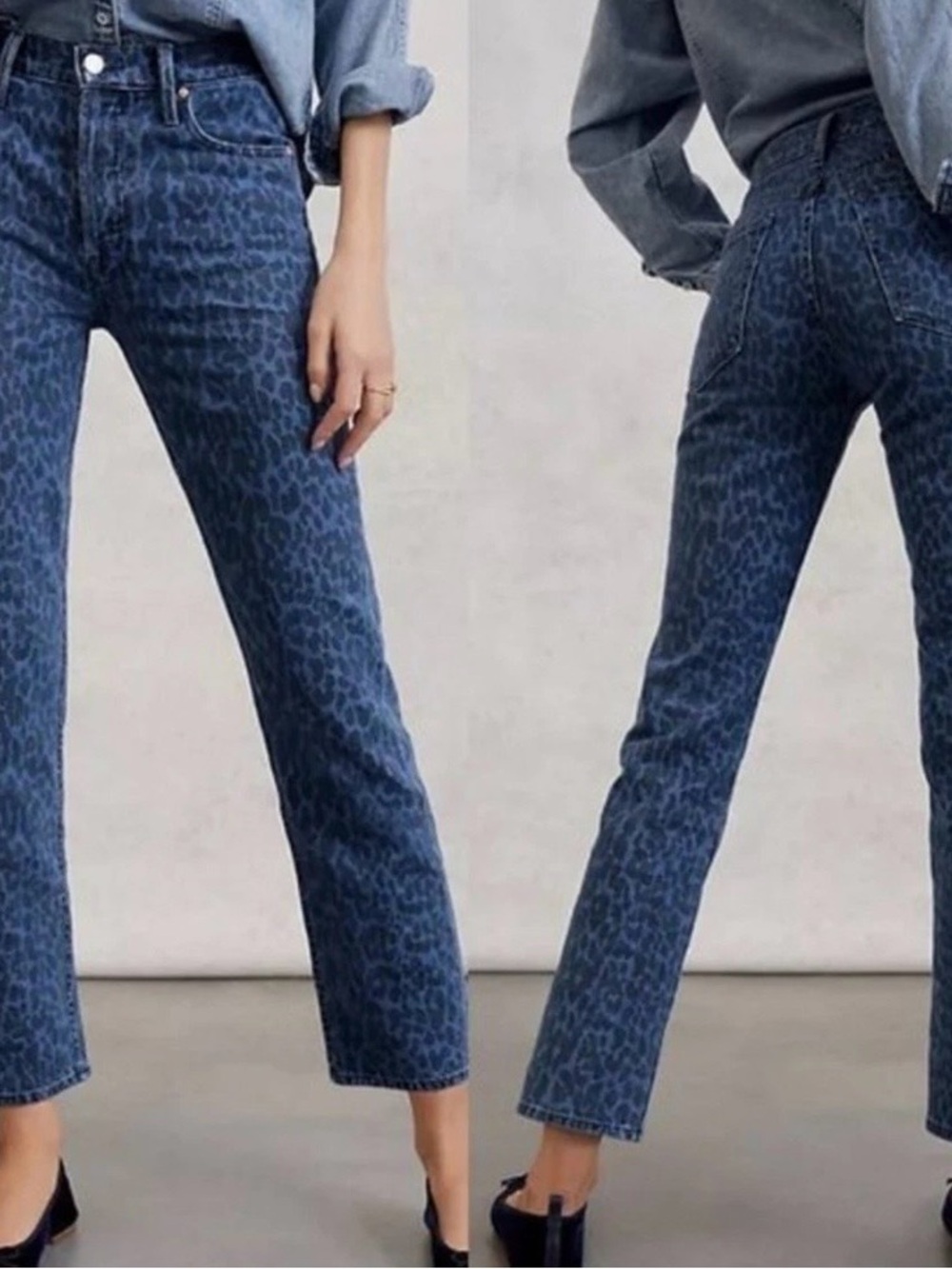 NWT MOTHER SUPERIOR SZ 26 Tom Cat Ankle Color Sinister High-Rise Straight Jeans